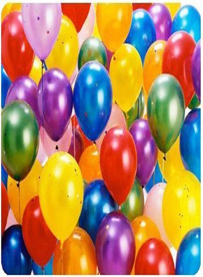 FLIPZON Rubber Balloon For Birthday,Anniversary,Festival Party Decoration&Occasions Pack Of 100 (Multicolour) - Image 1